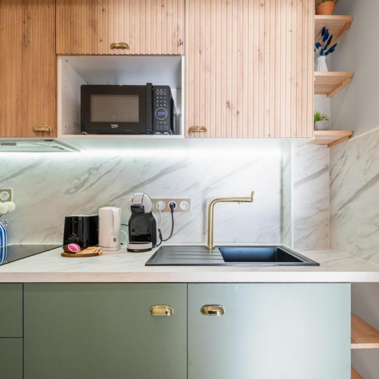 Vue mer panoramique - Cocon cosy et luxe - Clim et Wifi - Apartamento de 1 dormitorio - 9