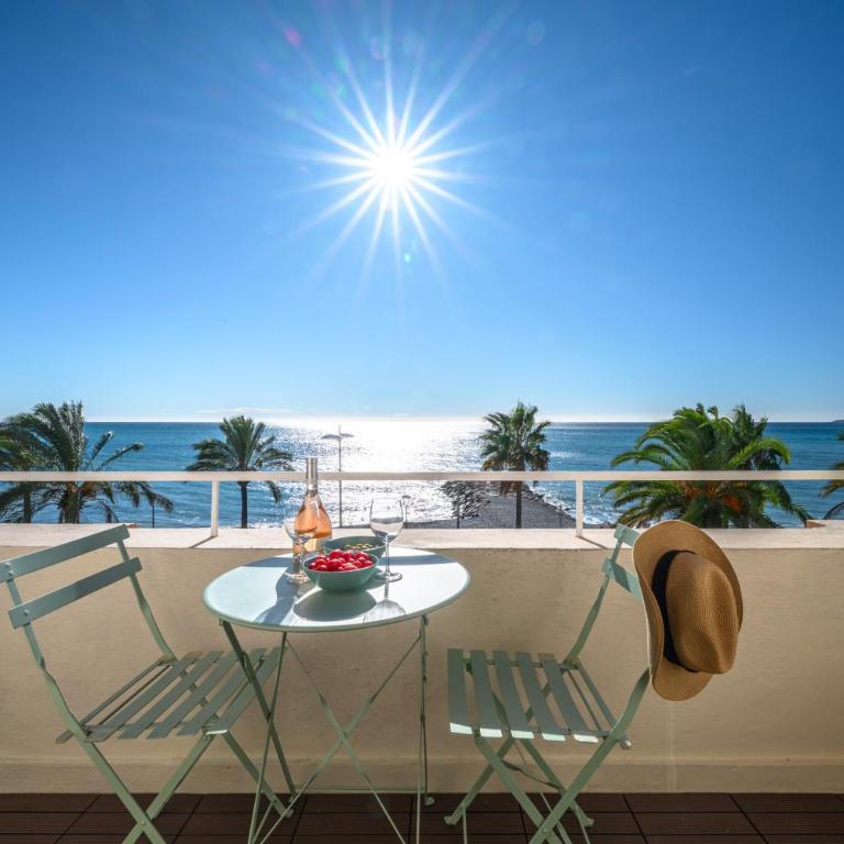 Vue mer panoramique - Cocon cosy et luxe - Clim et Wifi - Apartamento de 1 dormitorio - 10
