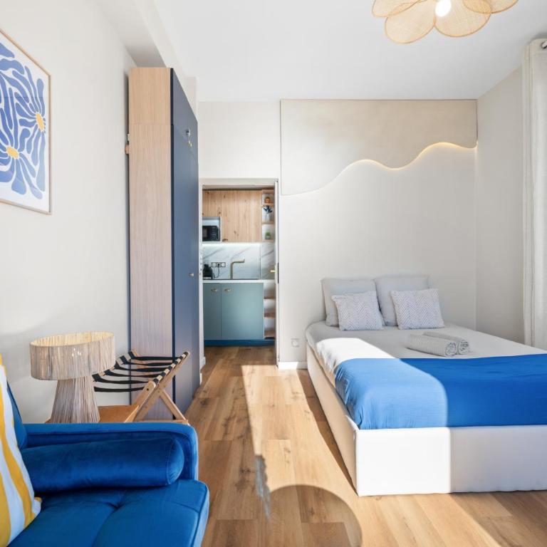 Vue mer panoramique - Cocon cosy et luxe - Clim et Wifi - Apartamento de 1 dormitorio - 12