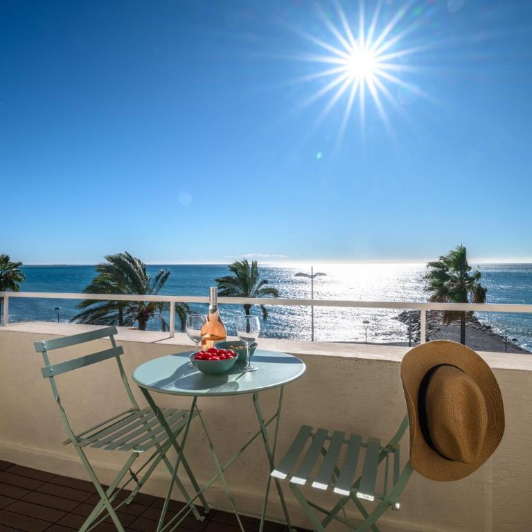 Vue mer panoramique - Cocon cosy et luxe - Clim et Wifi - Apartamento de 1 dormitorio - 15