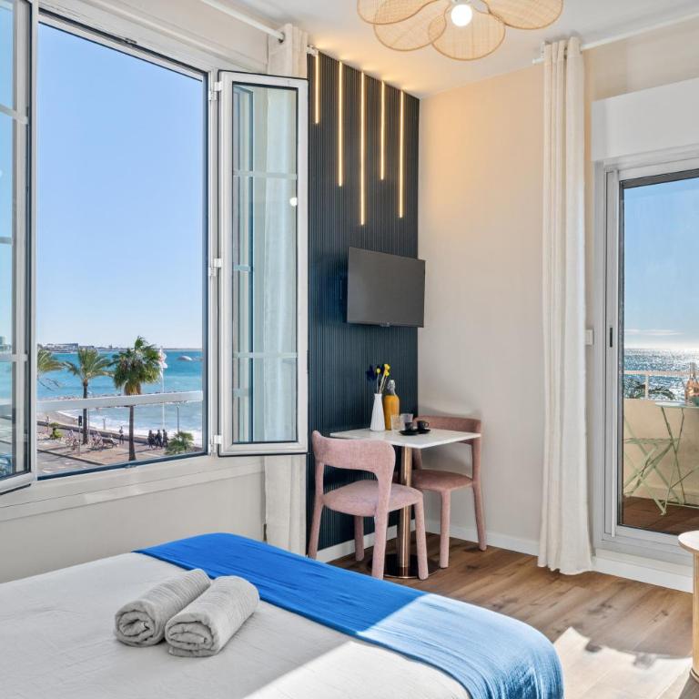 Vue mer panoramique - Cocon cosy et luxe - Clim et Wifi - Apartamento de 1 dormitorio - 26