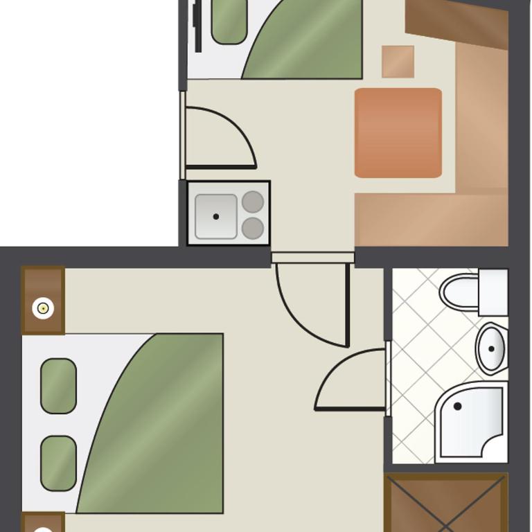 Ferienwohnung Tux - Apartment mit 1 Schlafzimmer - Erdgeschoss - 6