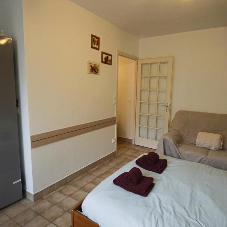Studio 24 m2 le grand passage centre-ville terrasse climatisation parking - Apartment mit 1 Schlafzimmer - 2