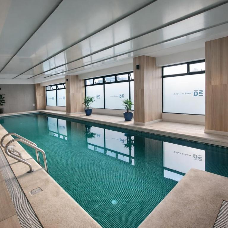 Modern Apartment with AC and Pool near Miraflores, Fast WiFi - One-Bedroom Apartment with City View - 28