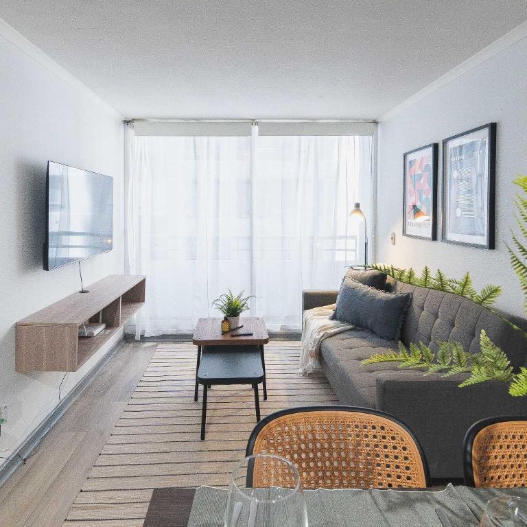 HOM I A Pasos Metro Santa Isabel I WiFi I Terraza - Apartment - 1