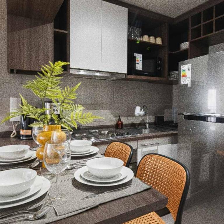 HOM I A Pasos Metro Santa Isabel I WiFi I Terraza - Apartment - 6