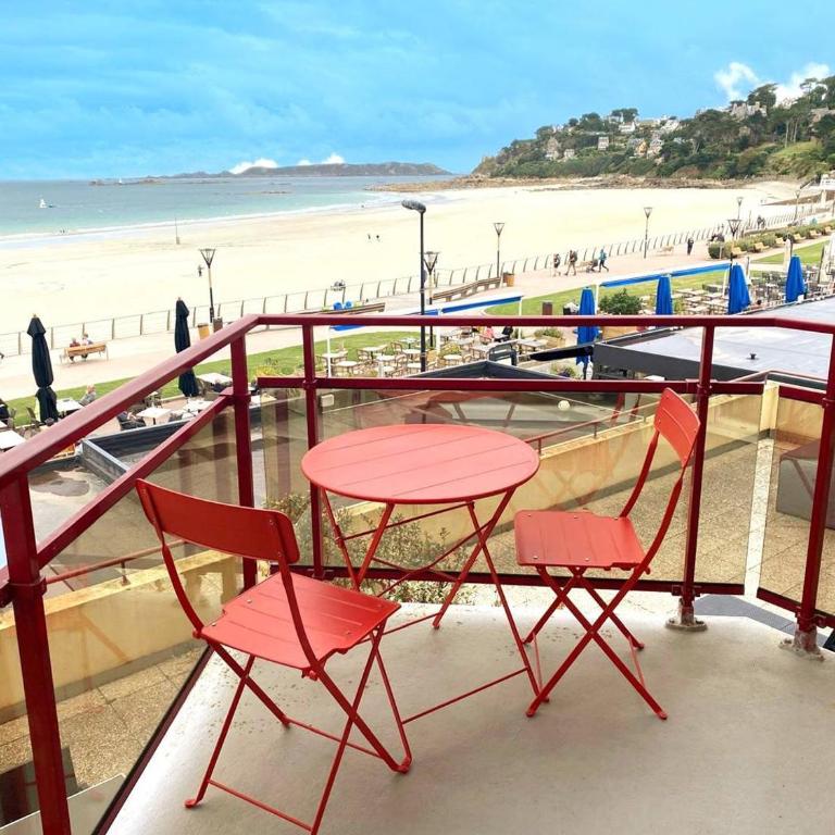 Appartement avec VUE MER EXCEPTIONNELLE plage de Trestraou à PERROS-GUIREC - Réf 510 - Apartment mit Meerblick - 2