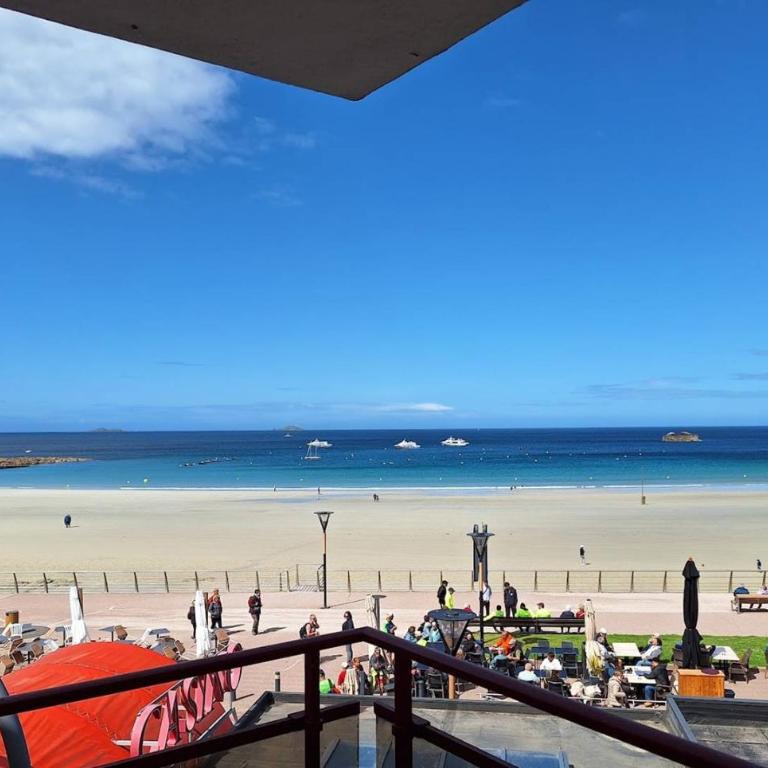 Appartement avec VUE MER EXCEPTIONNELLE plage de Trestraou à PERROS-GUIREC - Réf 510 - Apartment mit Meerblick - 15