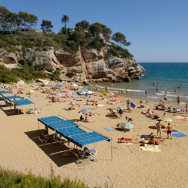Terraza familiar a 200 m de la playa Cala Crancs - Two-Bedroom Apartment - 77