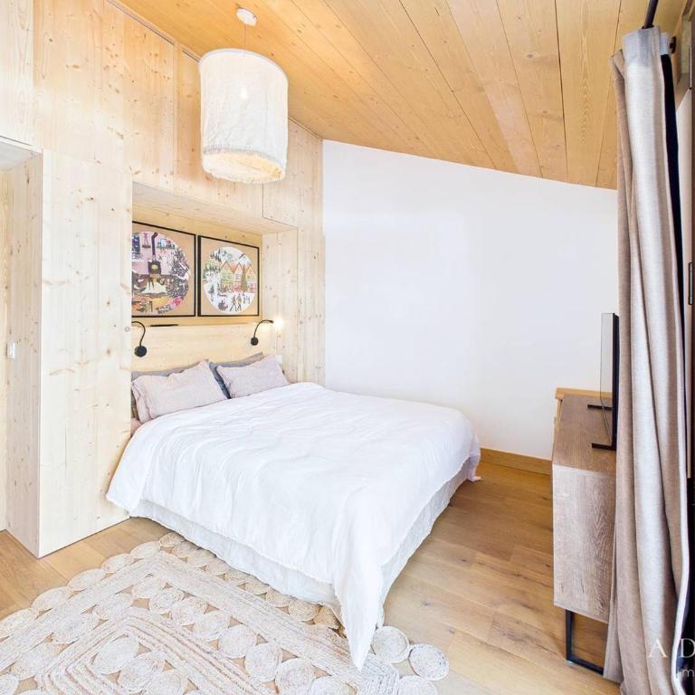 Superbe Apt 5P au Centre, 200m des Pistes, 3 SDB, Mezzanine, Balcon Sud, Parking, WiFi - FR-1-398-656 - Apartment - 9