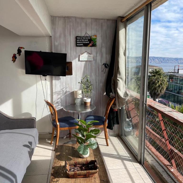 Estudio en reñaca central - Studio with Sea View - 3