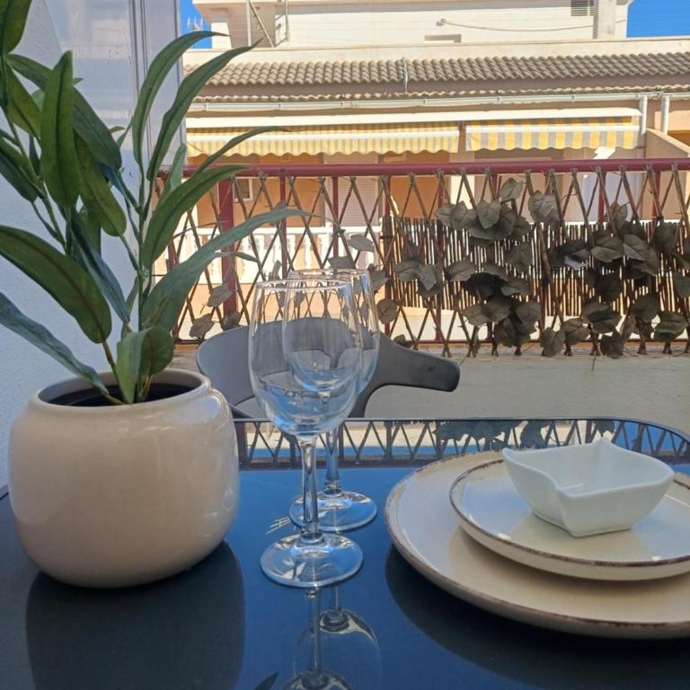 Torrevieja studio Playa del Acequion - Apartamento de 1 dormitorio - 9