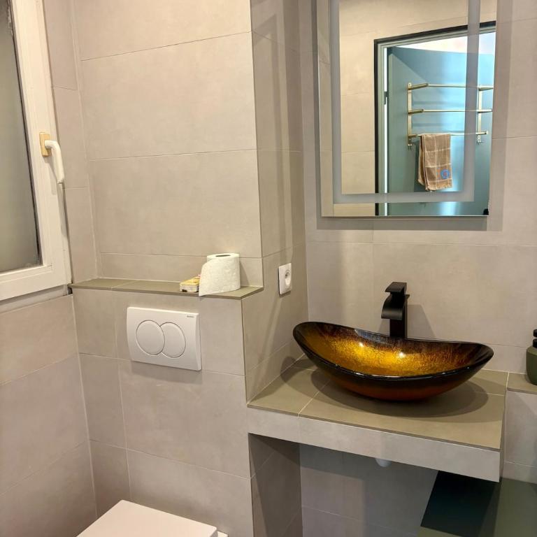 Charmant studio climatisé à Riquier, proche gare - Appartement avec Balcon - 9