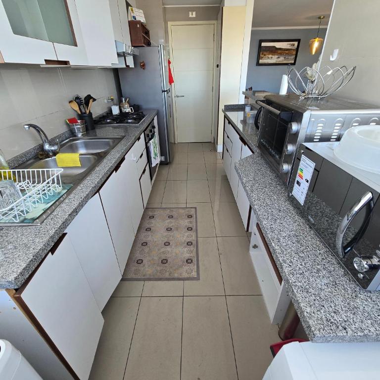 Delpino Propiedades Marina Casino 5 Poniente 3 Dorm Y 2 Baños - Three-Bedroom Apartment with Sea View - 10