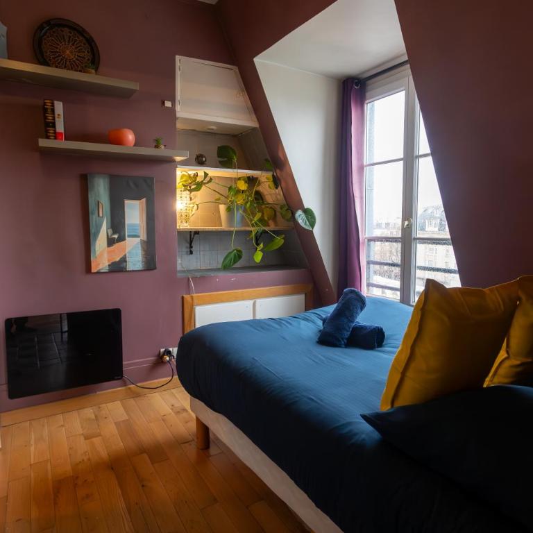 APPARTEMENT CHALEUREUX ARTISTIQUE QUARTIER GARE DU NORD - GARE DE L'EST et GRANDS BOULEVARDS - Appartement 1 Chambre - 1