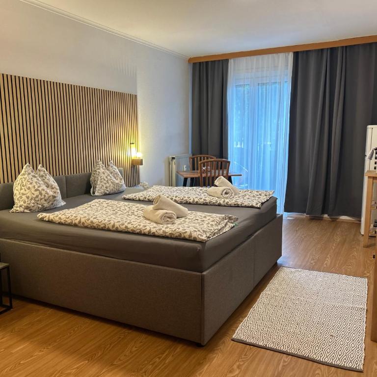 Comfort Room in Warmbad - Chambre Double avec Patio - 8