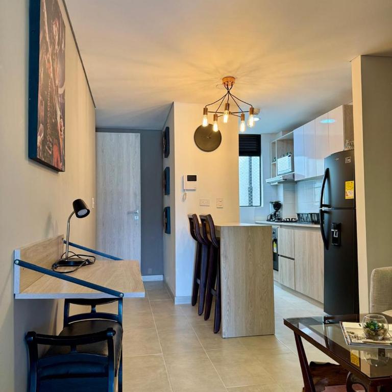 Apartaestudio en el Norte de Armenia Portal del Quindio - One-Bedroom Apartment - 21