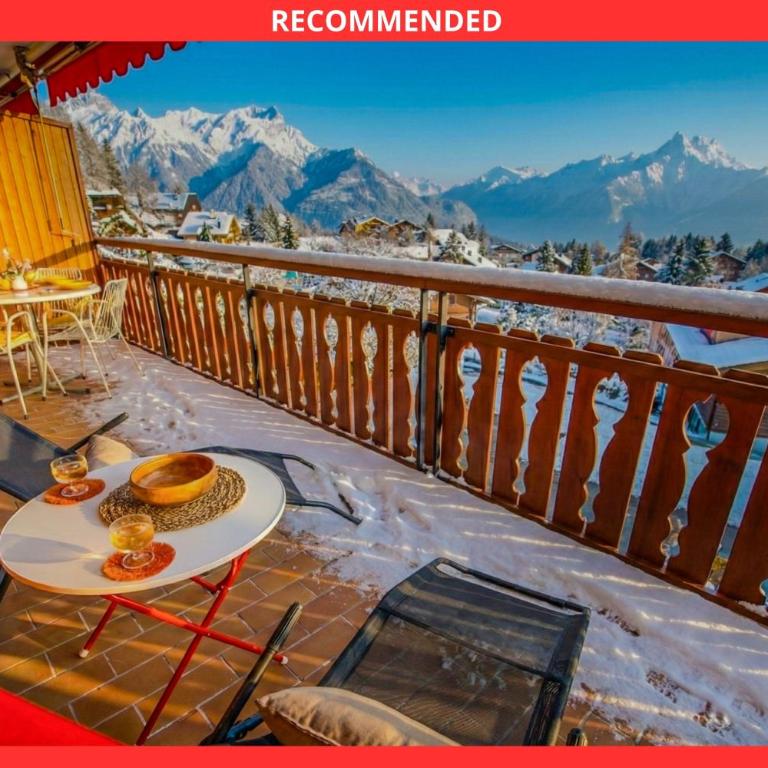 Mountain view Balcony et comfort - Appartement 1 Chambre avec Balcon et Vue sur les Montagnes - 34