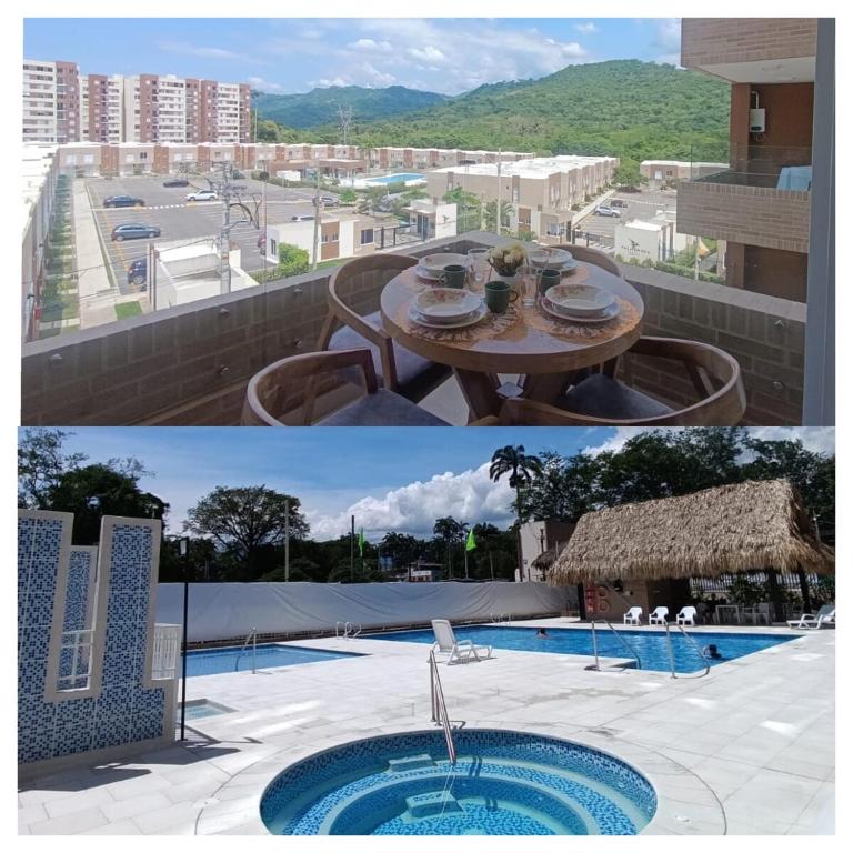 2 Piscinas en condominio y BBQ privado - Three-Bedroom Apartment - 22