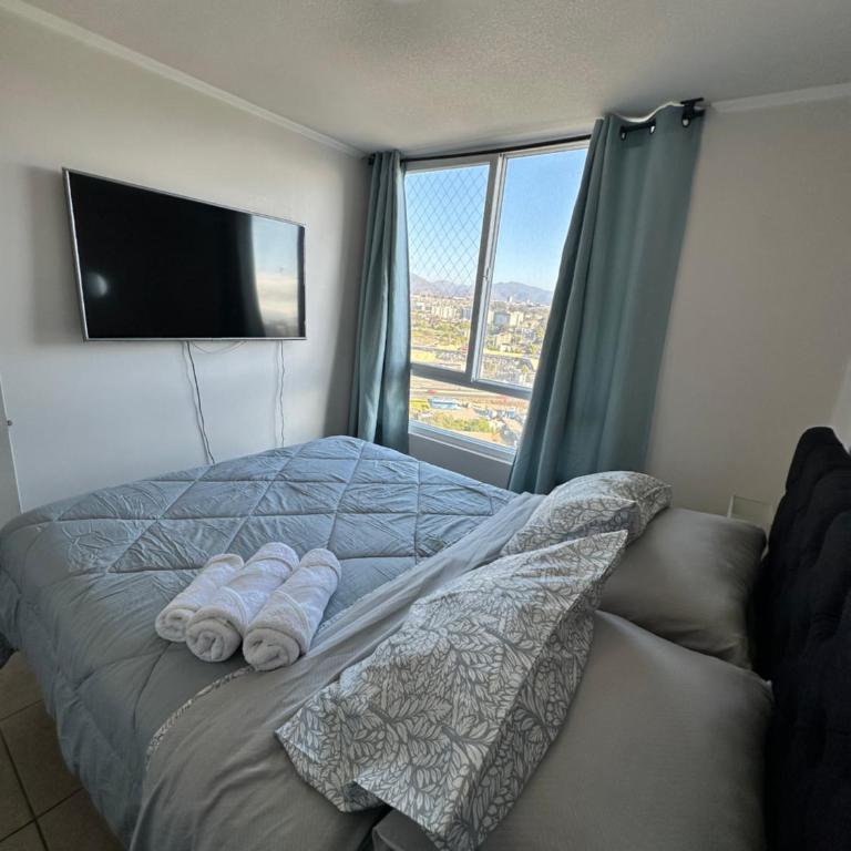 Hermoso departamento a pasos de la playa y casino - Two-Bedroom Apartment - 11