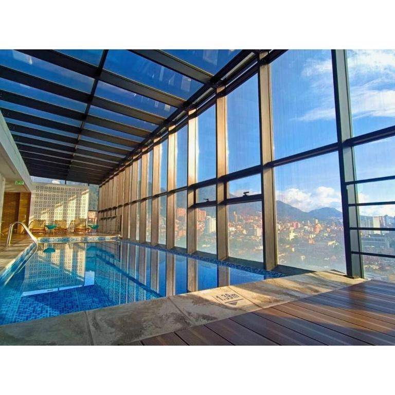Oasis in Zona T with 2 Queen Beds, Pool, Sauna & Gym - Apartamento Superior con balcón - 2