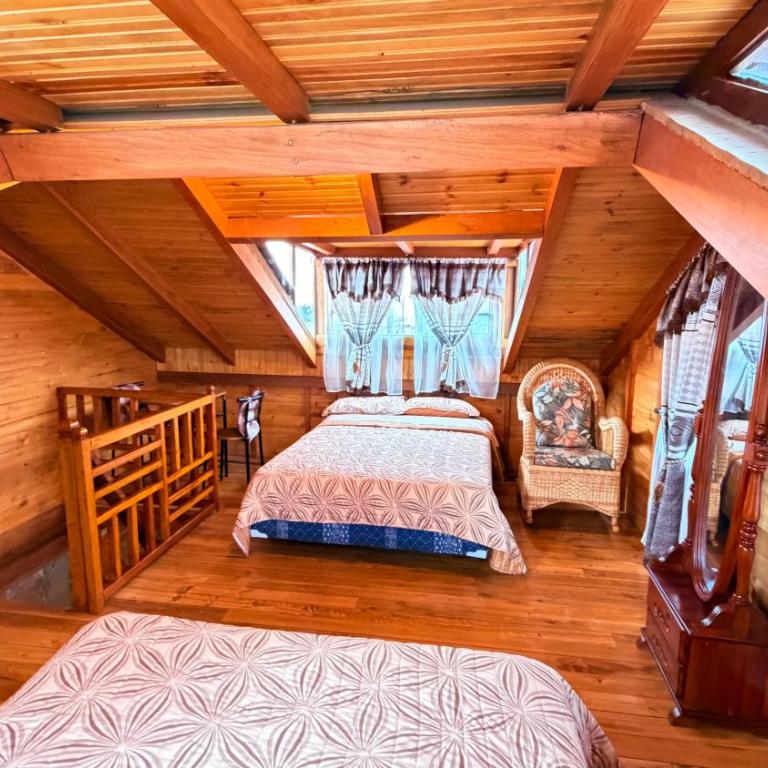 Cabaña Real con Yacuzzi rodeada de pavos reales - One-Bedroom Chalet - 17