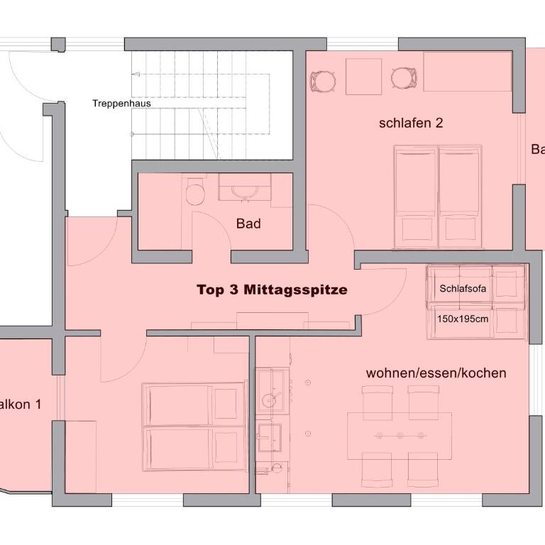 Appartementhaus Zimmermann - Appartamento con doccia - 18