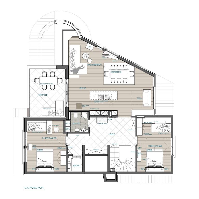 Dorfplatzl - Penthouse-Apartment - Nebengebäude - 2