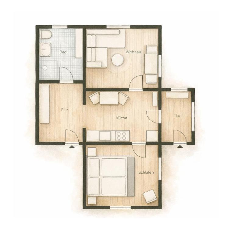 Haus Marienblick - Apartment mit 1 Schlafzimmer - 10