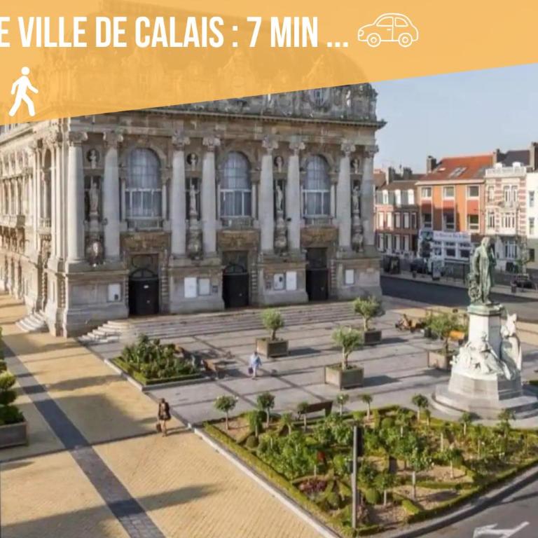 Le Metz Calais-Nord - Balcon -Plage -Commerces - Appartement 1 Chambre - 23