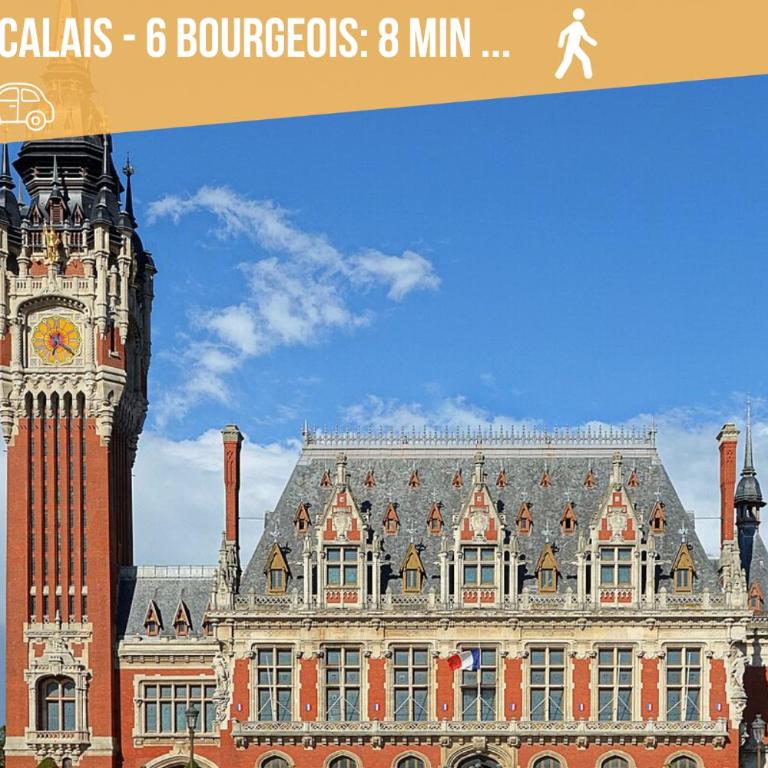 Le Metz Calais-Nord - Balcon -Plage -Commerces - Appartement 1 Chambre - 24