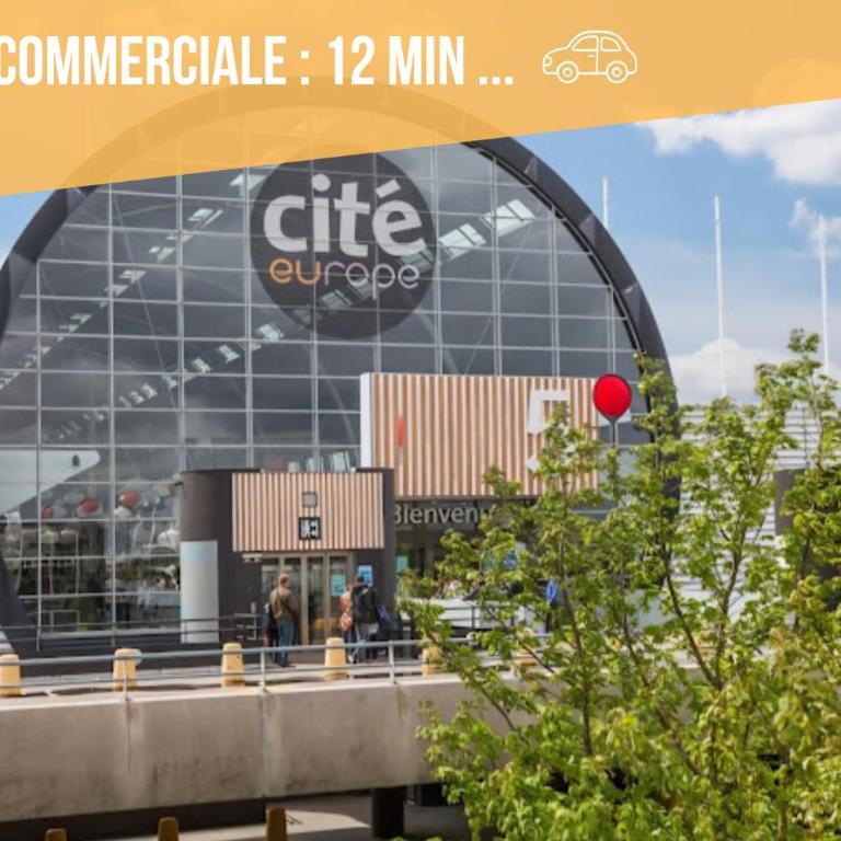 Le grand Messin - Calais Nord -Cour - Plage - Ferry - Eurotunnel - Appartement 2 Chambres - 31