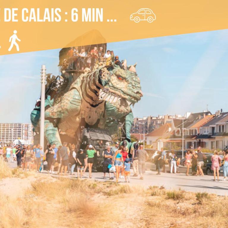 Le Clemenceau appart-Calais Nord-balcon-plage - Appartement 1 Chambre - 41