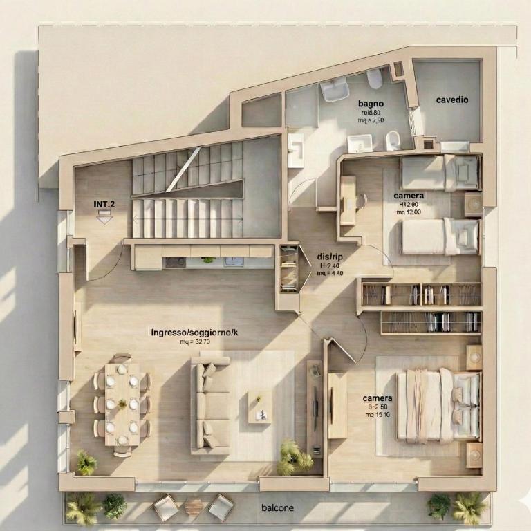 M'illumino d'immenso - MONEGLIA APARTMENTS - Appartamento con 2 Camere da Letto - 57