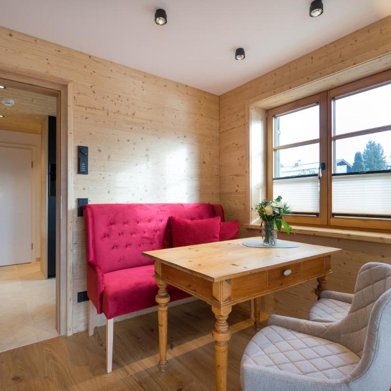 HausLiebesLoretto - Apartment mit 1 Schlafzimmer und Gartenblick - 5