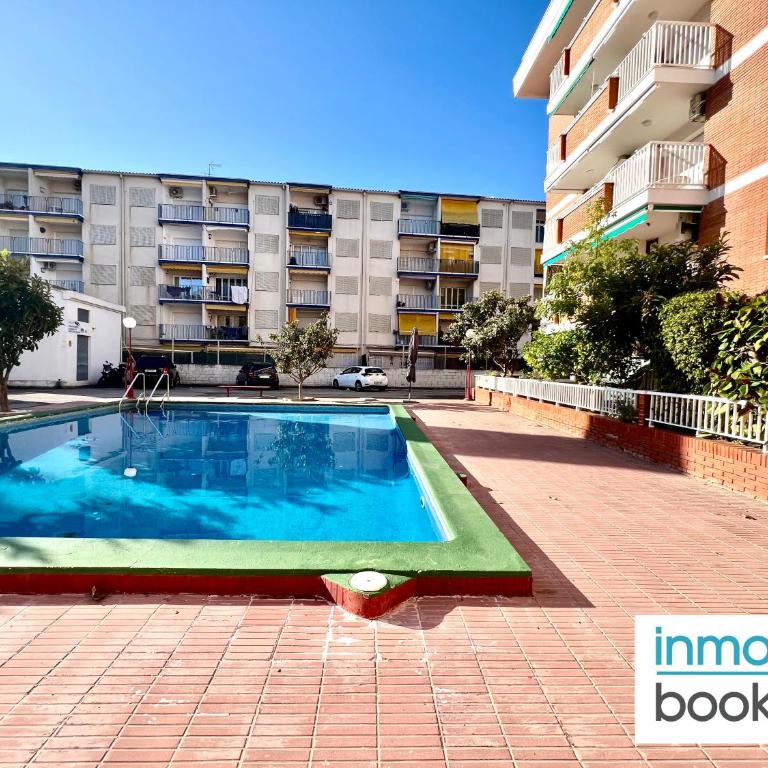 ATLAS IV, climatizado, Piscina, playa y Pk - Apartamento de 1 dormitorio con vistas a la piscina - 13