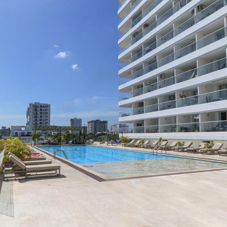 Apartamento con vista al mar cerca del aeropuerto - One-Bedroom Apartment - 27