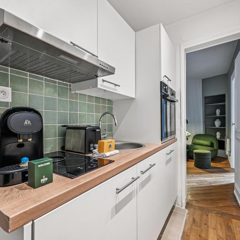 Close to Paris City Center I Eiffel Tower View - Apartamento de 1 dormitorio - 5