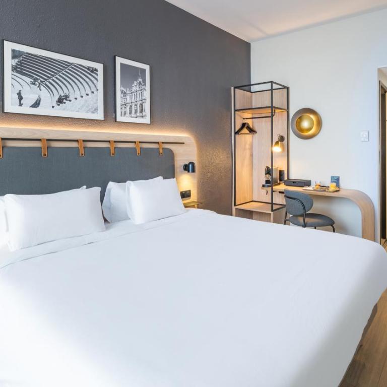 Campanile PRIME - Lyon Centre - Gare Perrache - Chambre Lit King-Size Supérieure - 6