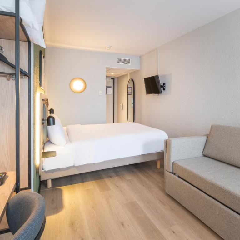 Campanile PRIME - Lyon Centre - Gare Perrache - Chambre Standard Queen avec 1 Canapé-Lit Superposé - 8