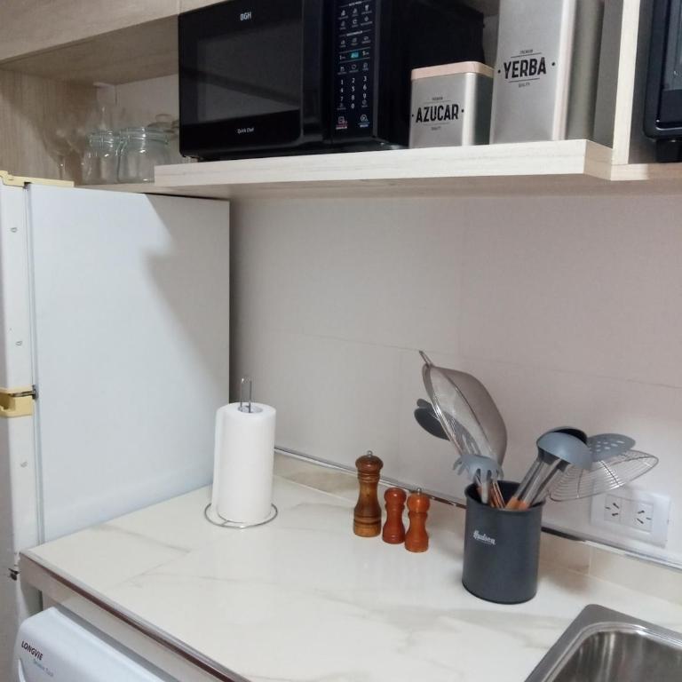 Departamento Moderno de 2 ambientes con cochera para 2-4 pax en frente de Playa Alicante - One-Bedroom Apartment - 26