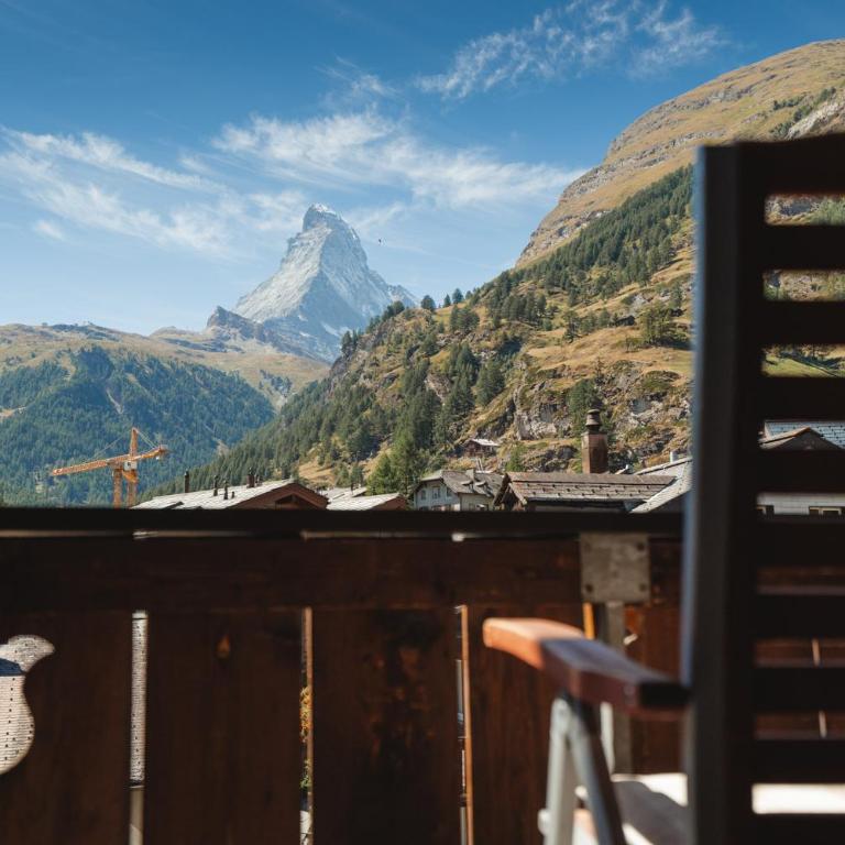 Hotel Matterhornblick - Zweibettzimmer mit Bergblick - 1