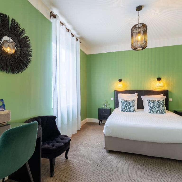 Best Western Hôtel Brittany La Baule Centre & Plages - Chambre Queen Supérieure avec Vue sur la Cour - 8