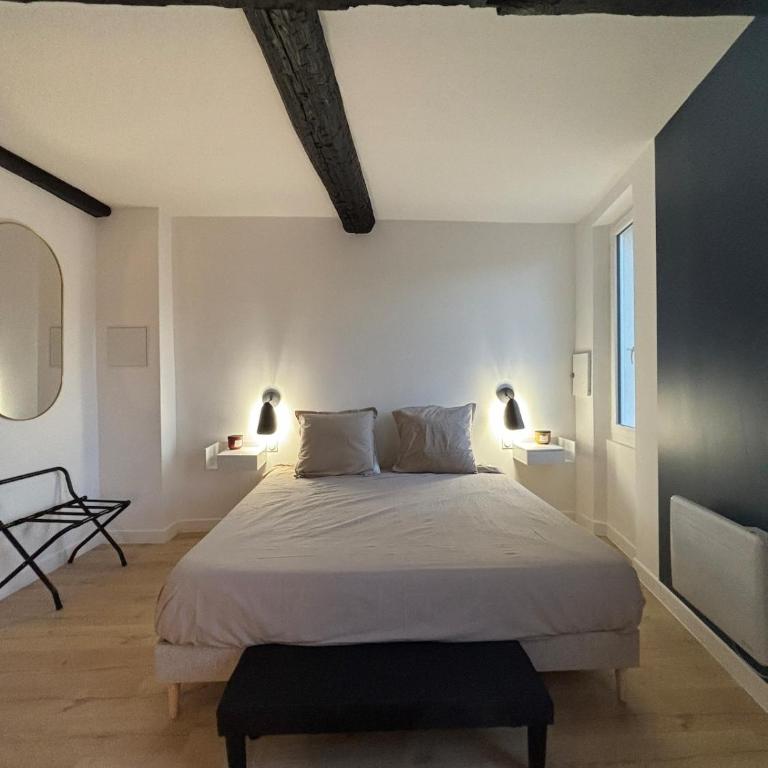 La chambre d'Hotel de l'Equerre - One-Bedroom Apartment - 11