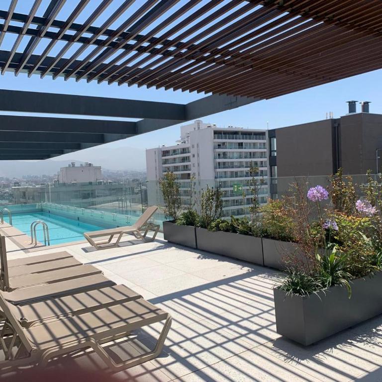 HOM I Inmejorable Depto 4PAX 2D2B en Nunoa Santiago - Apartamento - 65