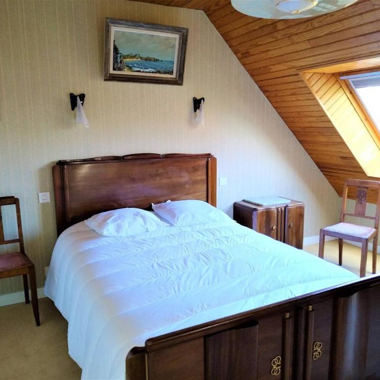 Villa avec jardin dans un quartier calme au centre de Perros-Guirec - Réf 934 - Casa a Schiera con 3 Camere da Letto - 11