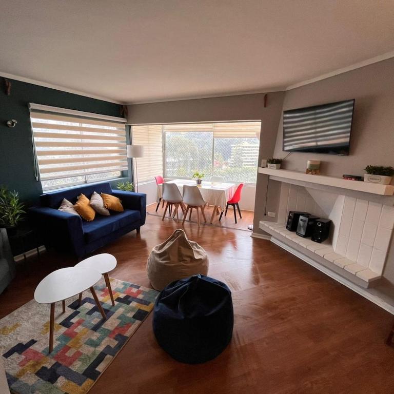 Amplio departamento en Reñaca - Three-Bedroom Apartment - 4