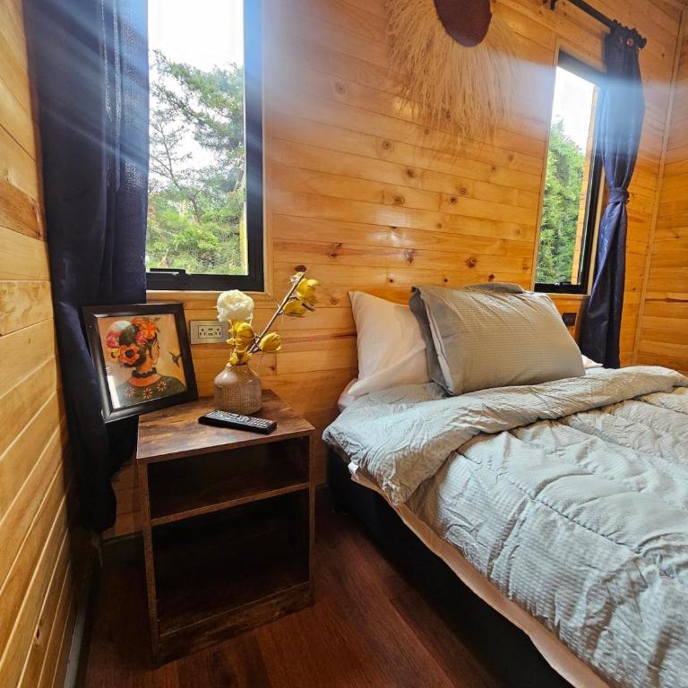 Cabaña Entre montañas La Calera - Two-Bedroom House - 20