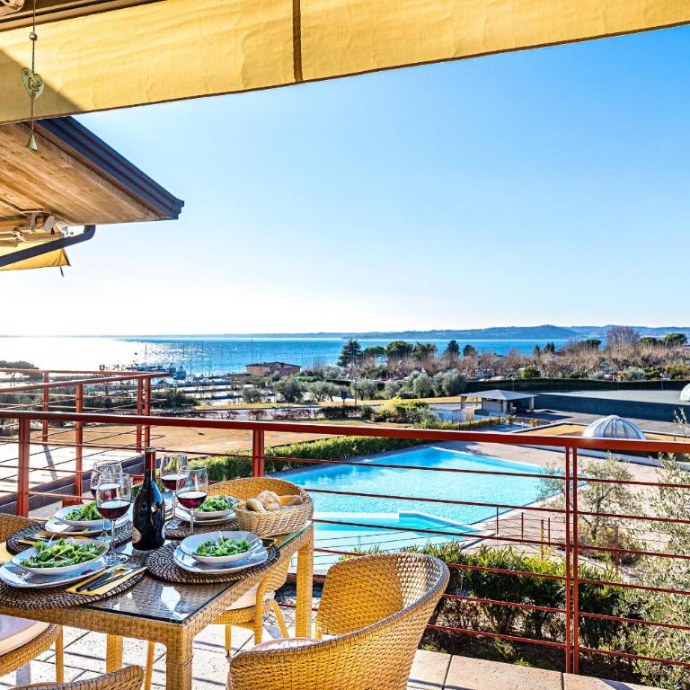 Oliveto al Porto - Apartment mit 1 Schlafzimmer und Seeblick - 12