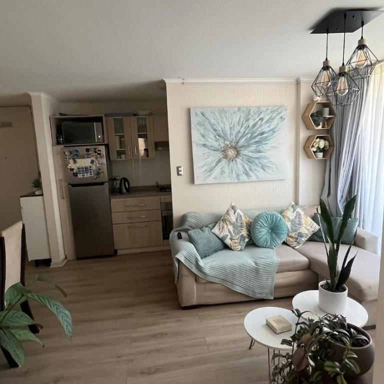 Depto privado 1D, 1B, estacionamiento y balcón - One-Bedroom Apartment - 7